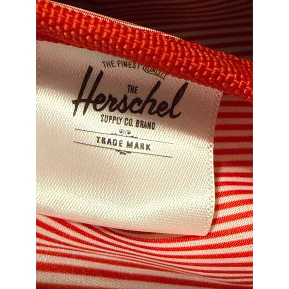 Herschel Supply Co. Classic Mini Black Backpack Iris Watercolor Flower Print NWO - Picture 7 of 12